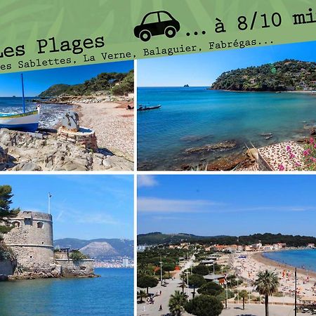 La Cahute H24,Cosy,Port,Plage,Wifi,Netflix La Seyne-sur-Mer Buitenkant foto