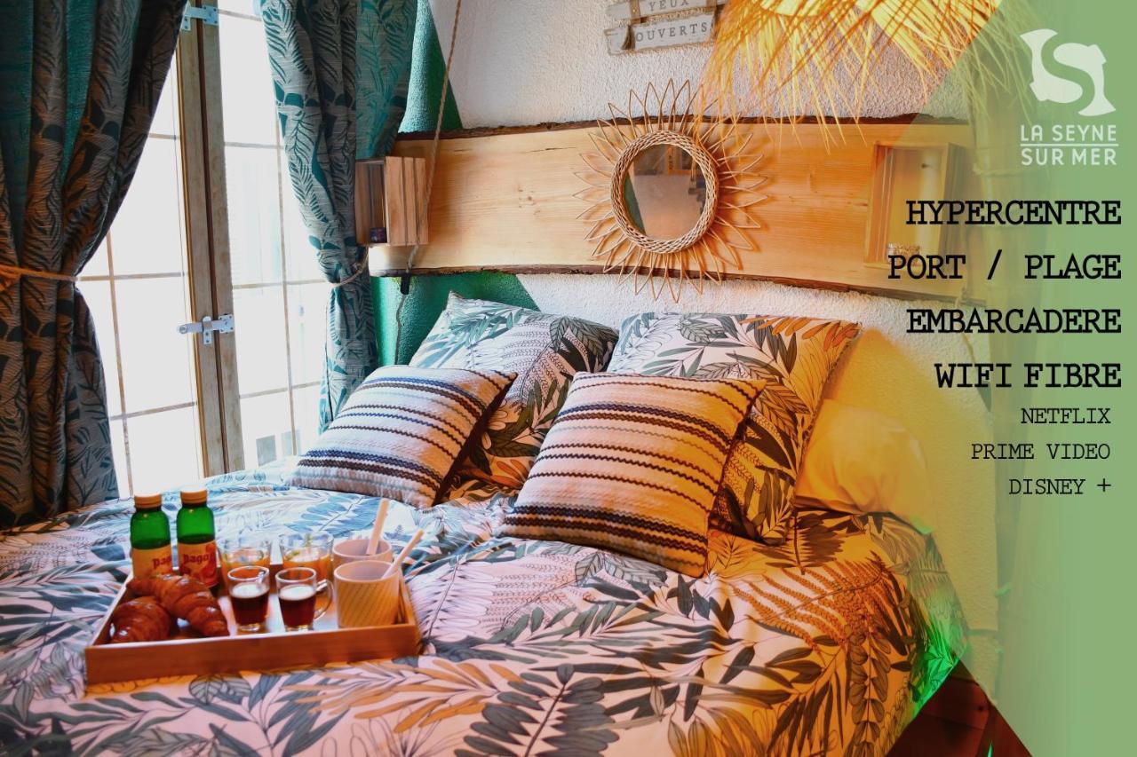 La Cahute H24,Cosy,Port,Plage,Wifi,Netflix La Seyne-sur-Mer Buitenkant foto