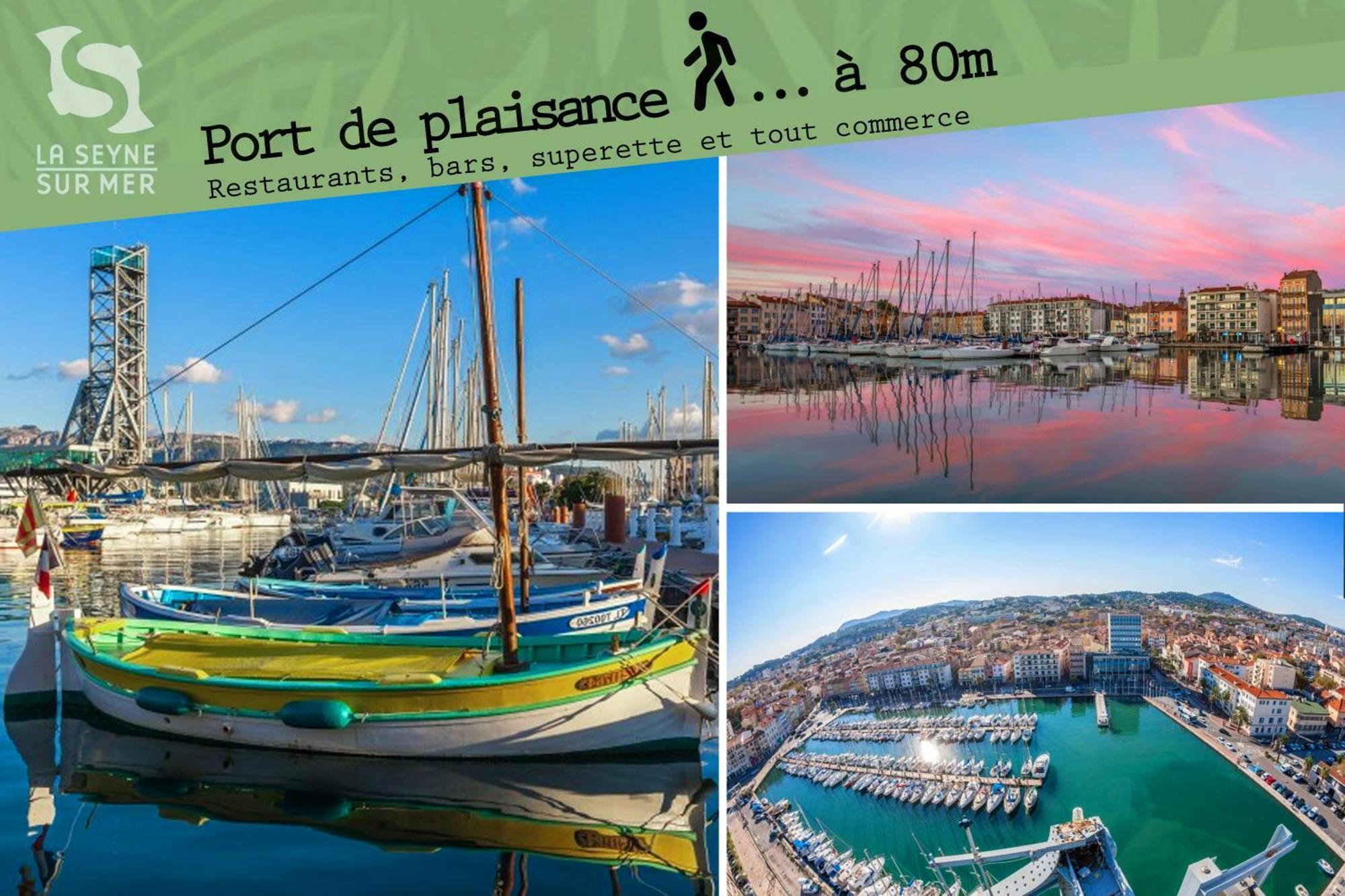 La Cahute H24,Cosy,Port,Plage,Wifi,Netflix La Seyne-sur-Mer Buitenkant foto